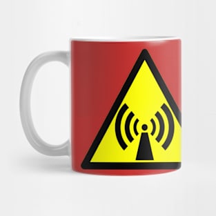 Warning Radio Frequency Mug